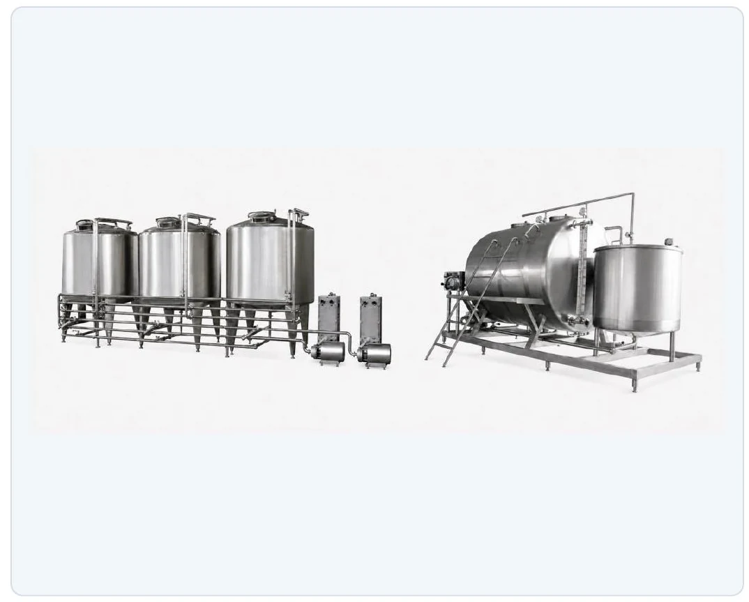 Allot Tech automatic clean in place equipment reference from the supplied beverage machinery catalog