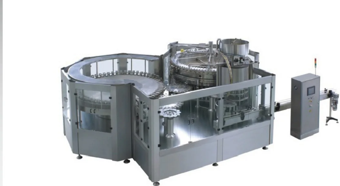 Allot Tech bottled water rinsing filling and capping monoblock from the supplied machinery catalog